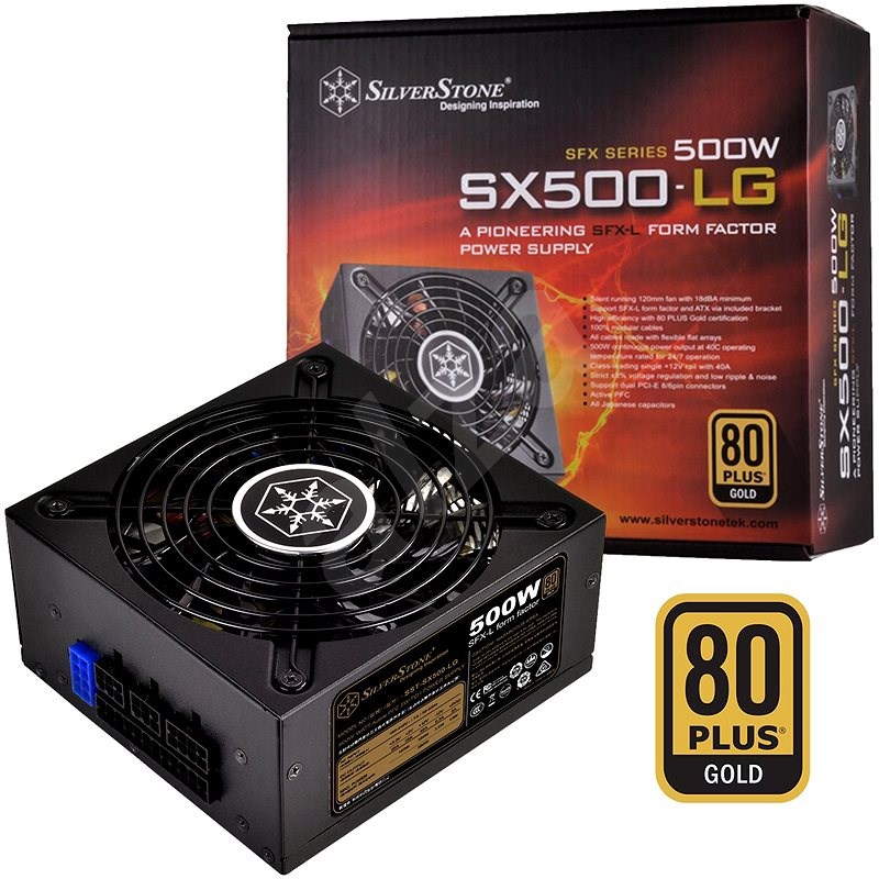 SilverStone SX500 500W SFX Series - PC tápegység