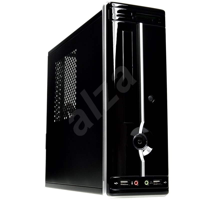 EUROCASE mini-ITX Wi-02C Black-silver - PC Case