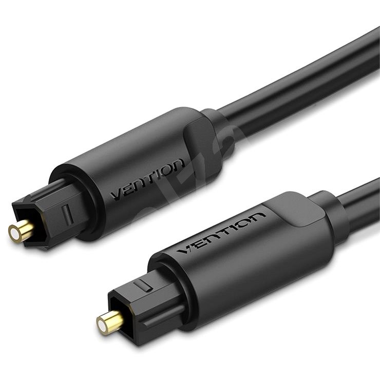 Vention Optical Fiber Toslink Audio Cable 1,5m - fekete - Audio kábel
