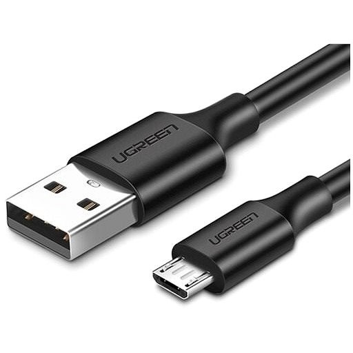 Ugreen micro USB Kábel Fekete 0.25m - Adatkábel