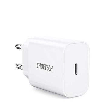 Choetech PD20W type-c wall charger white - Hálózati adapter