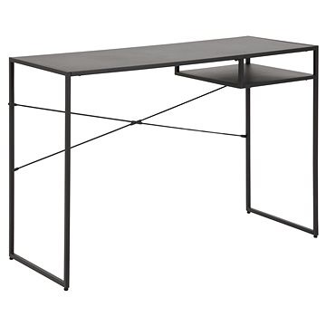 Design Scandinavia Newcastle 110 cm, metal, black - Desk