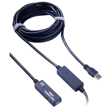 PremiumCord USB 3.0 10 m-es hosszabbító kábel - Adatkábel