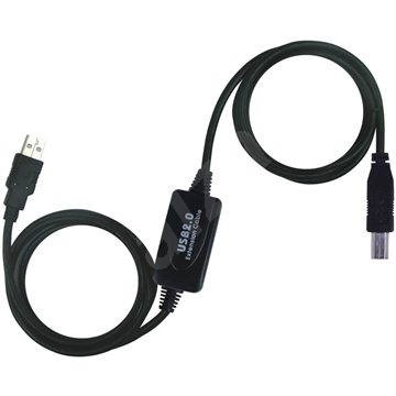 PremiumCord USB 2.0 interfész repeater 10 m - Adatkábel
