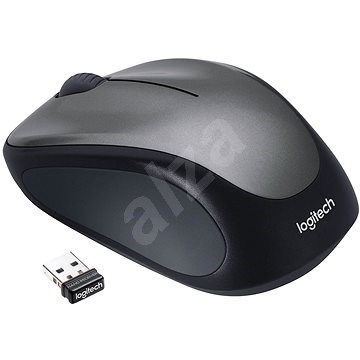 Logitech Wireless Mouse M235 fekete-ezüst - Egér