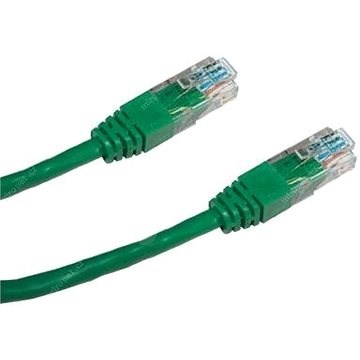Datacom CAT5E UTP zöld 1m - Hálózati kábel