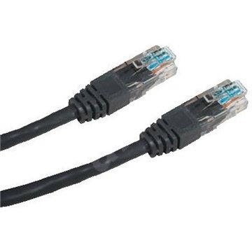 Datacom CAT5E UTP fekete 10m - Hálózati kábel