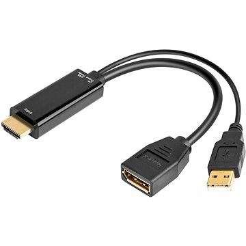 PremiumCord HDMI -> DisplayPort M/F - Átalakító