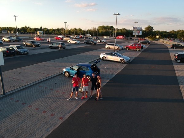 DJI Spark drón által készített kép példaként