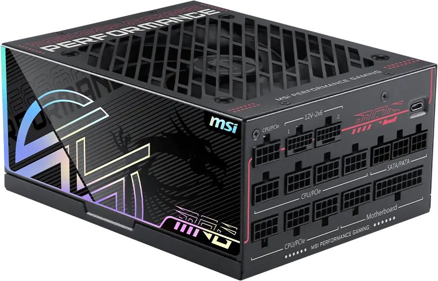MSI MPG Ai1300TS PCIE5 1300W 80+ Titanium ATX 3.1