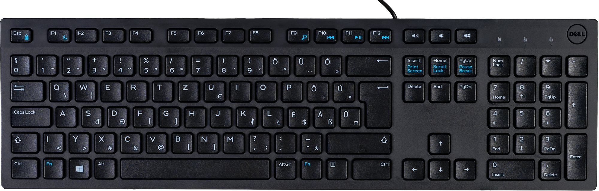 Dell KB-216 fekete - HU