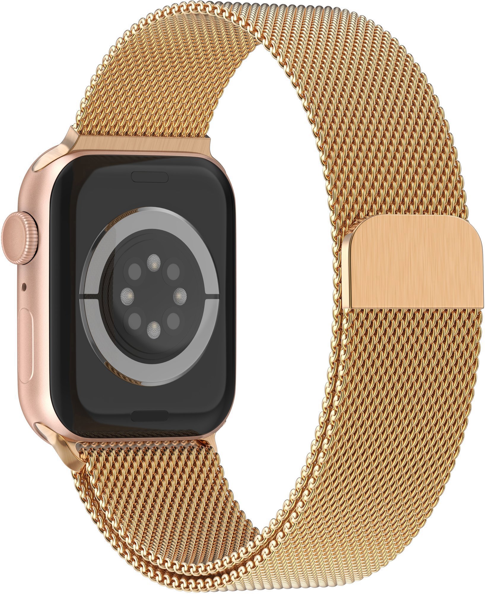 Eternico Elegance Milanese Apple Watch 44mm / 45mm / 46mm / Ultra 49mm - rose gold