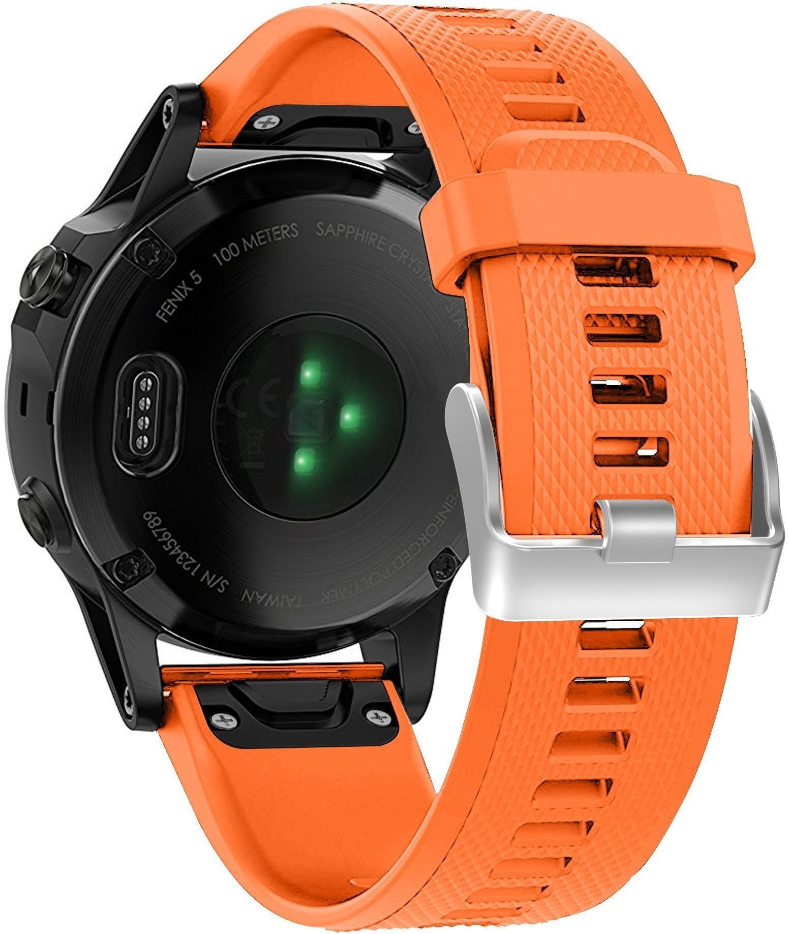 Eternico Essential Garmin QuickFit 22mm - narancssárga