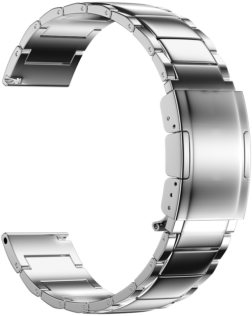 Eternico Titanium Buckle Quick Release 22mm silver