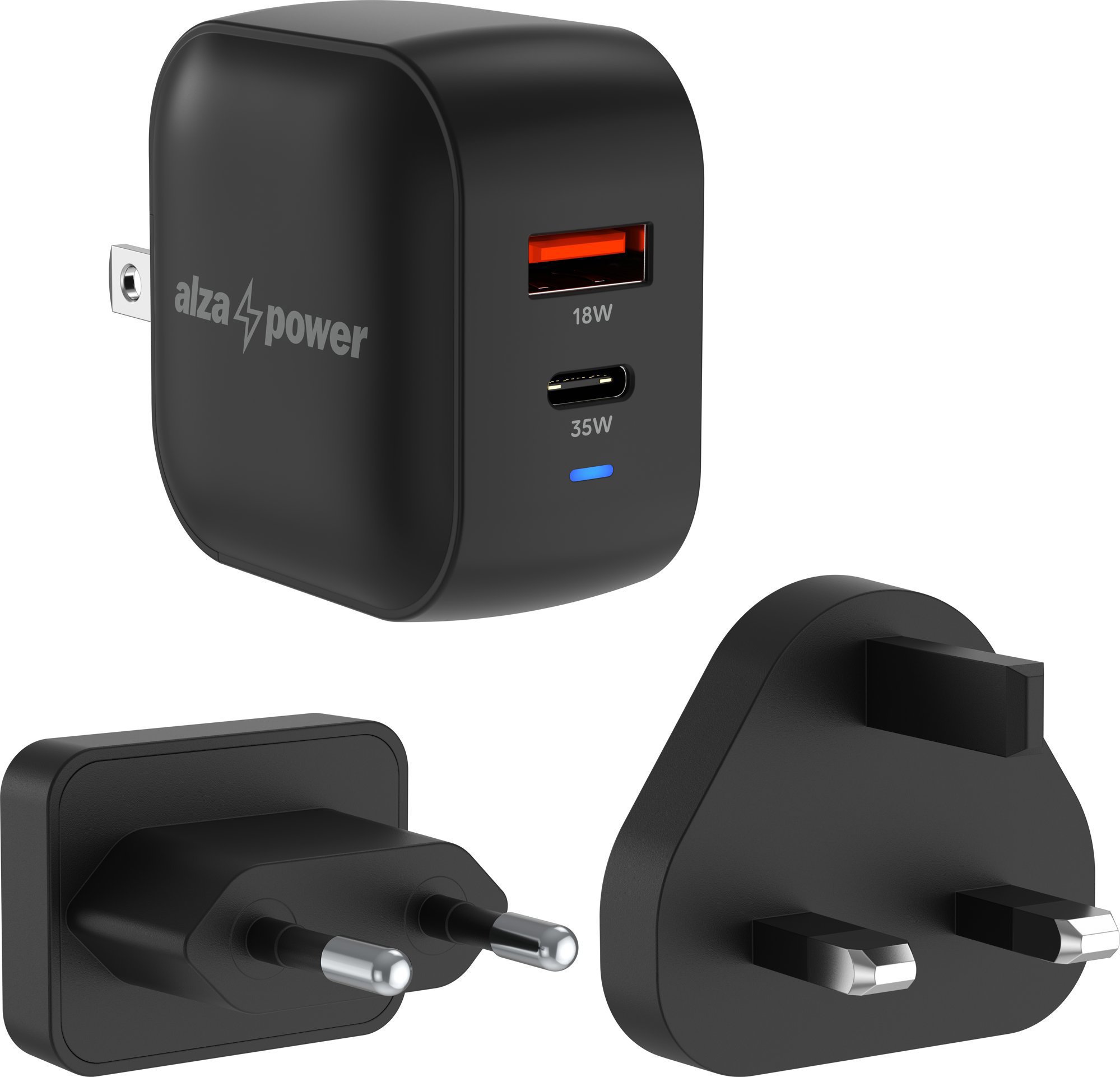 AlzaPower Apex T420 35W Fekete