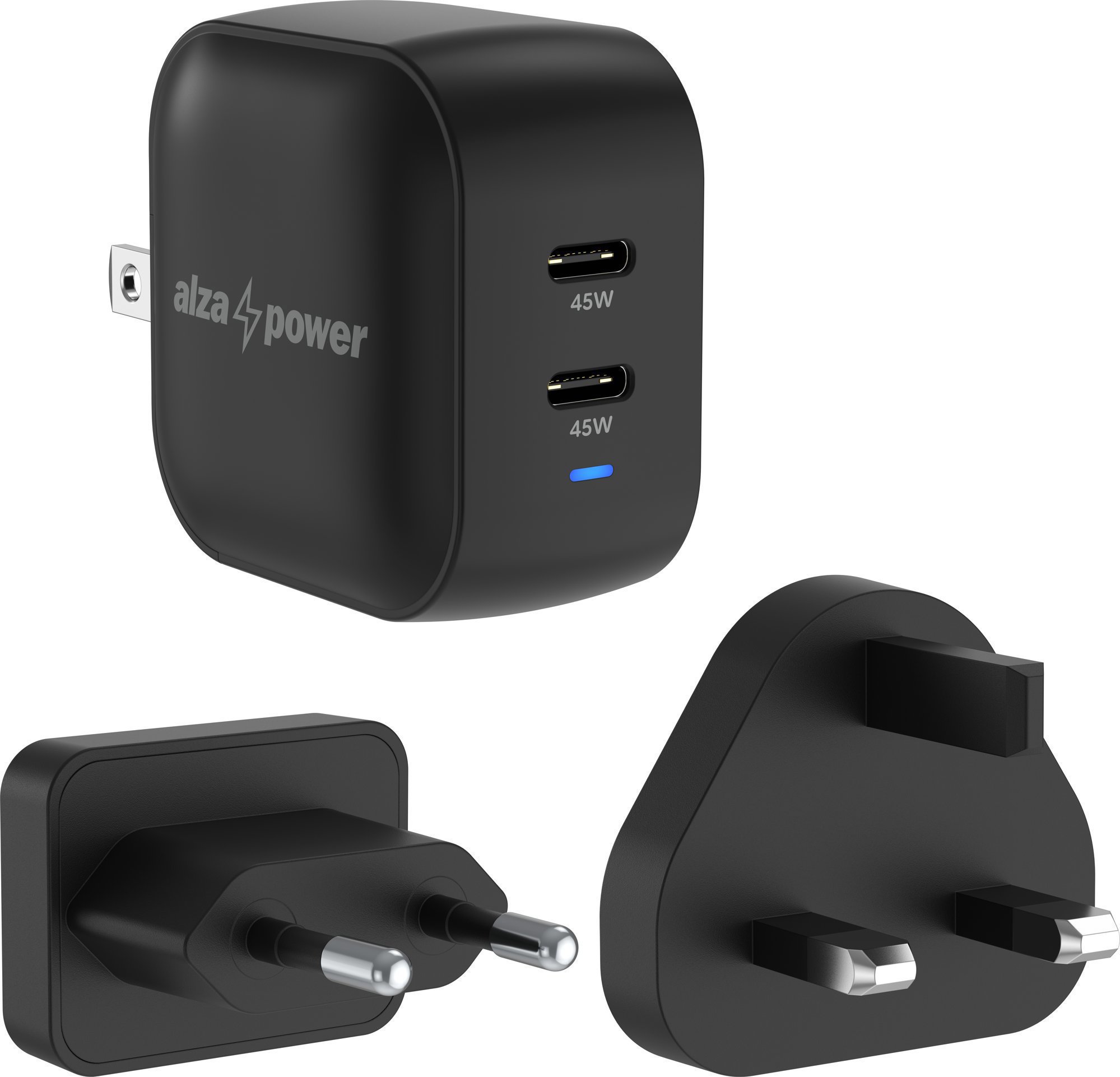AlzaPower Apex T450 48W Fekete