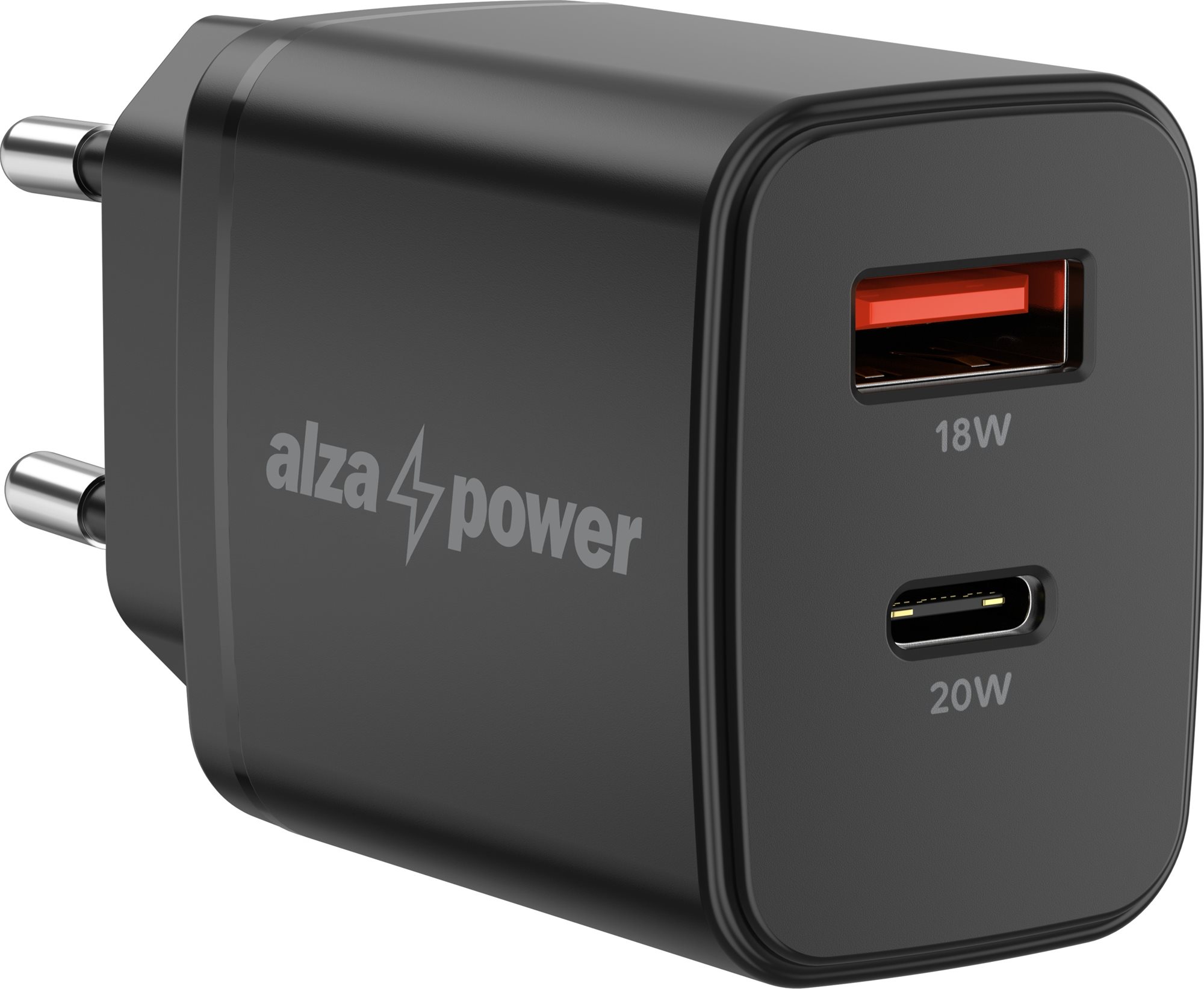 AlzaPower Compact A530 20W Fekete