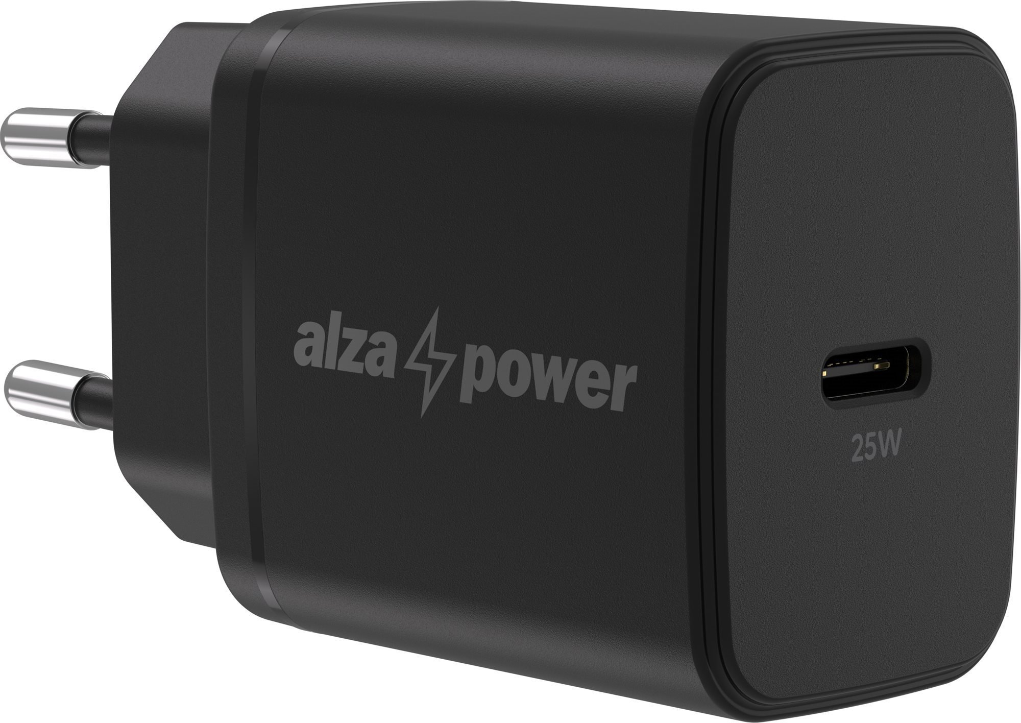 AlzaPower Compact A600 25W Fekete