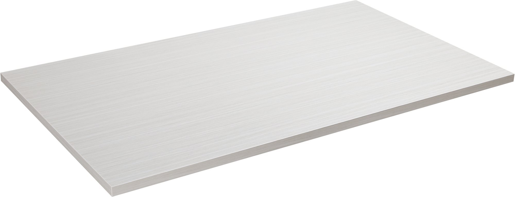 AlzaErgo Tabletop 120×80 cm laminált tölgy - fehér