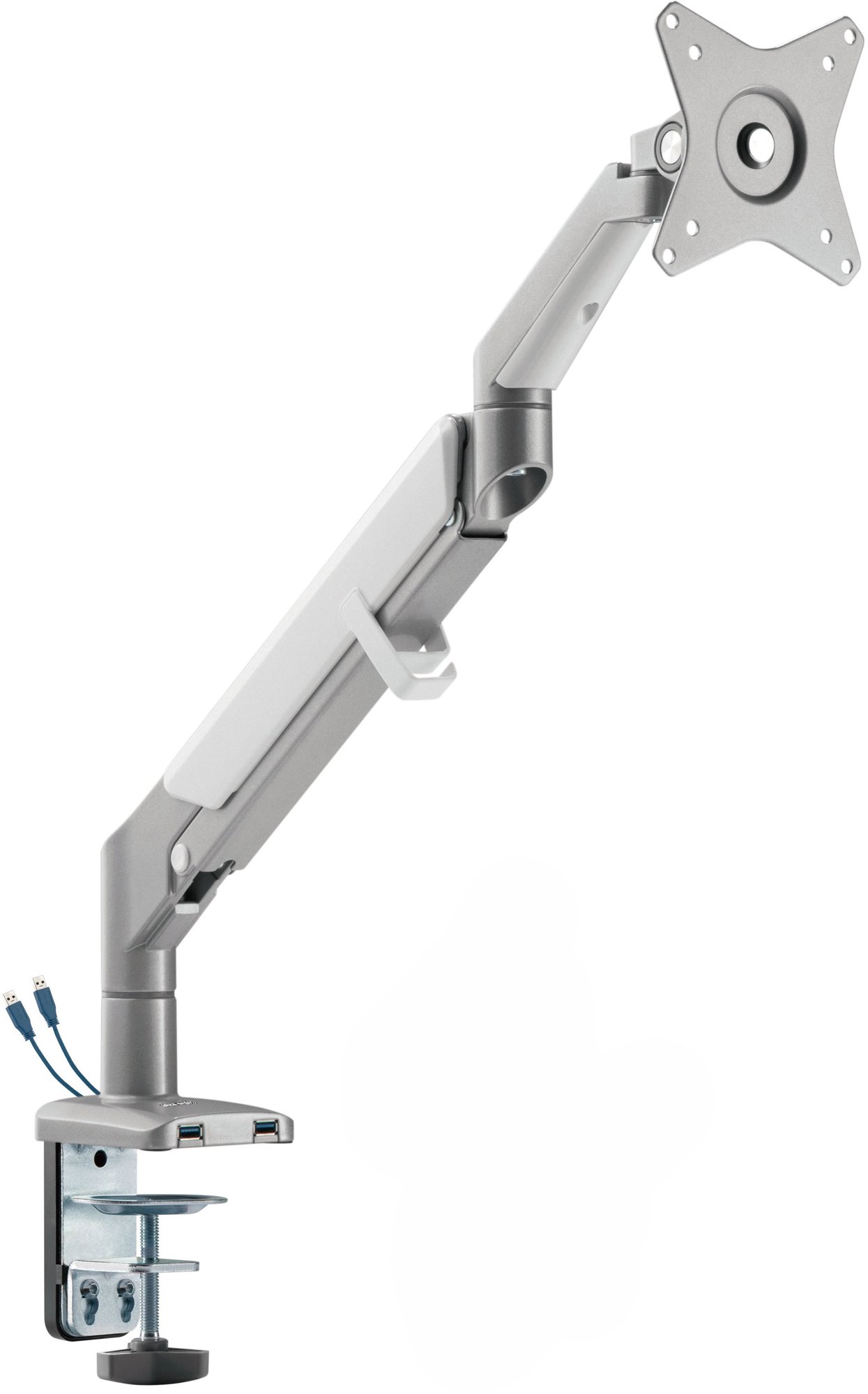 AlzaErgo Arm S215S Space Saver USB - ezüst