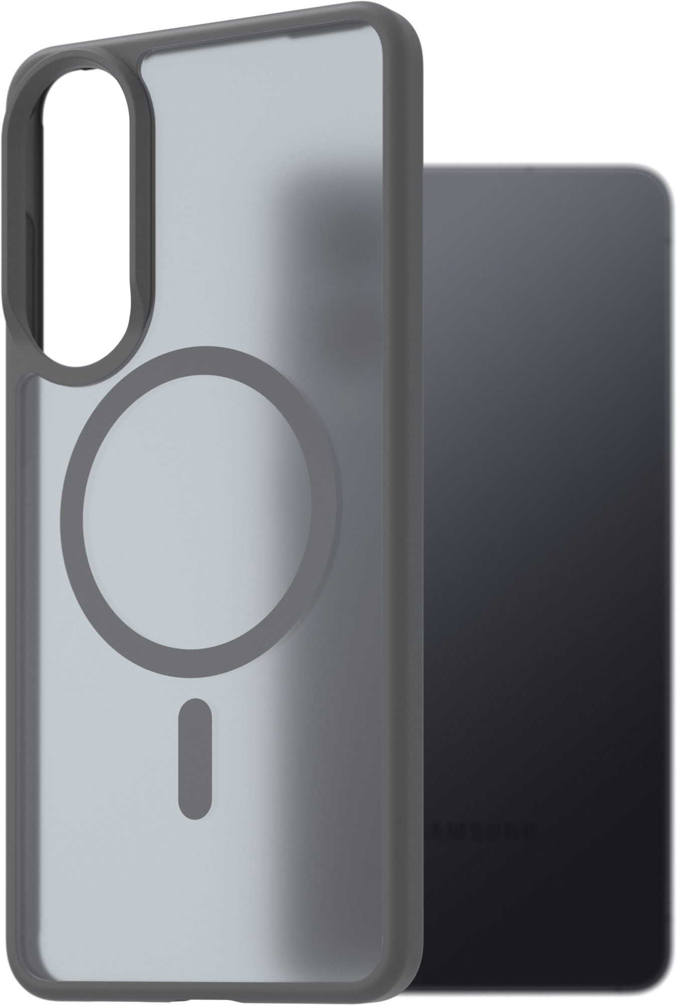 AlzaGuard Matte Samsung Galaxy S25 EDGE szürke MagSafe tok