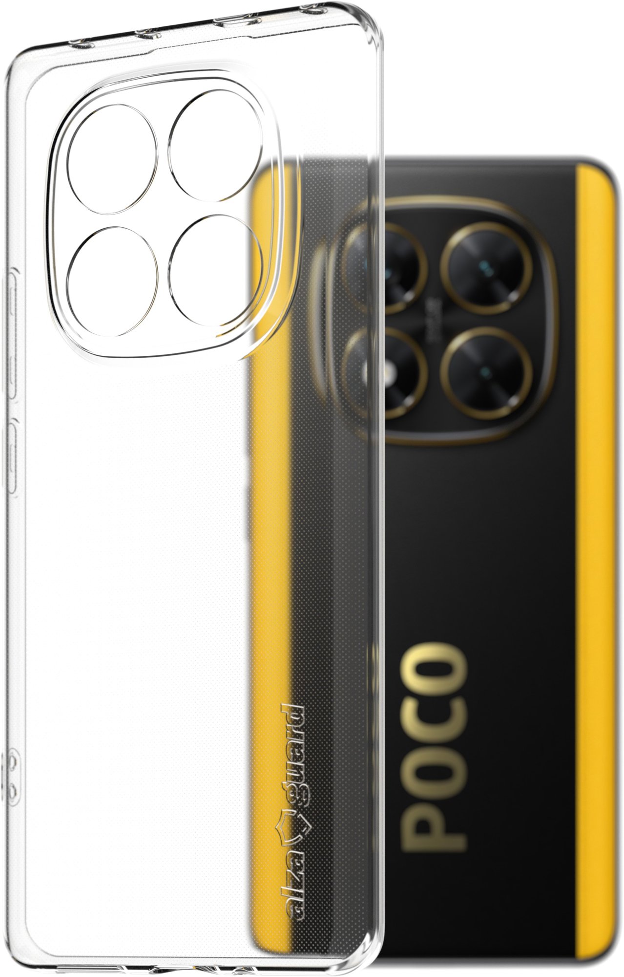 AlzaGuard Crystal Clear TPU Case POCO X7 tok