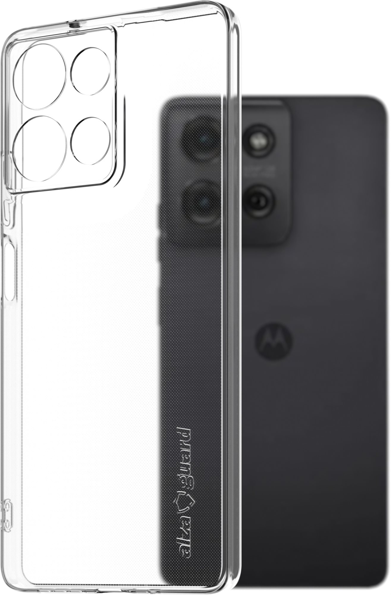 AlzaGuard Crystal Clear TPU Case Motorola Moto G75 5G tok