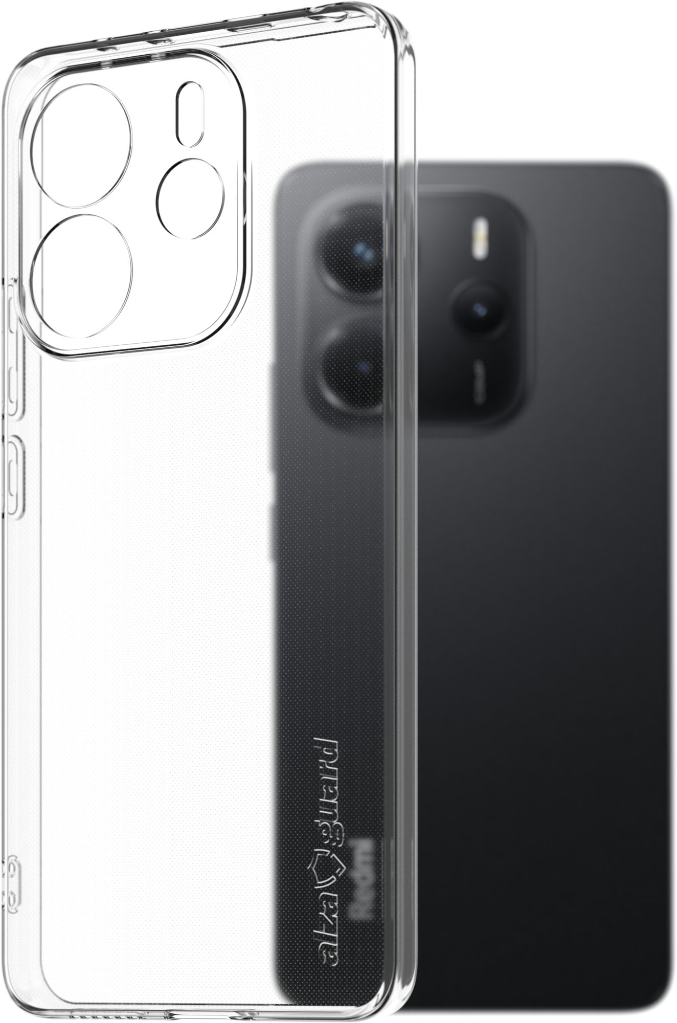 AlzaGuard Crystal Clear TPU Case Xiaomi Redmi Note 14 4G tok