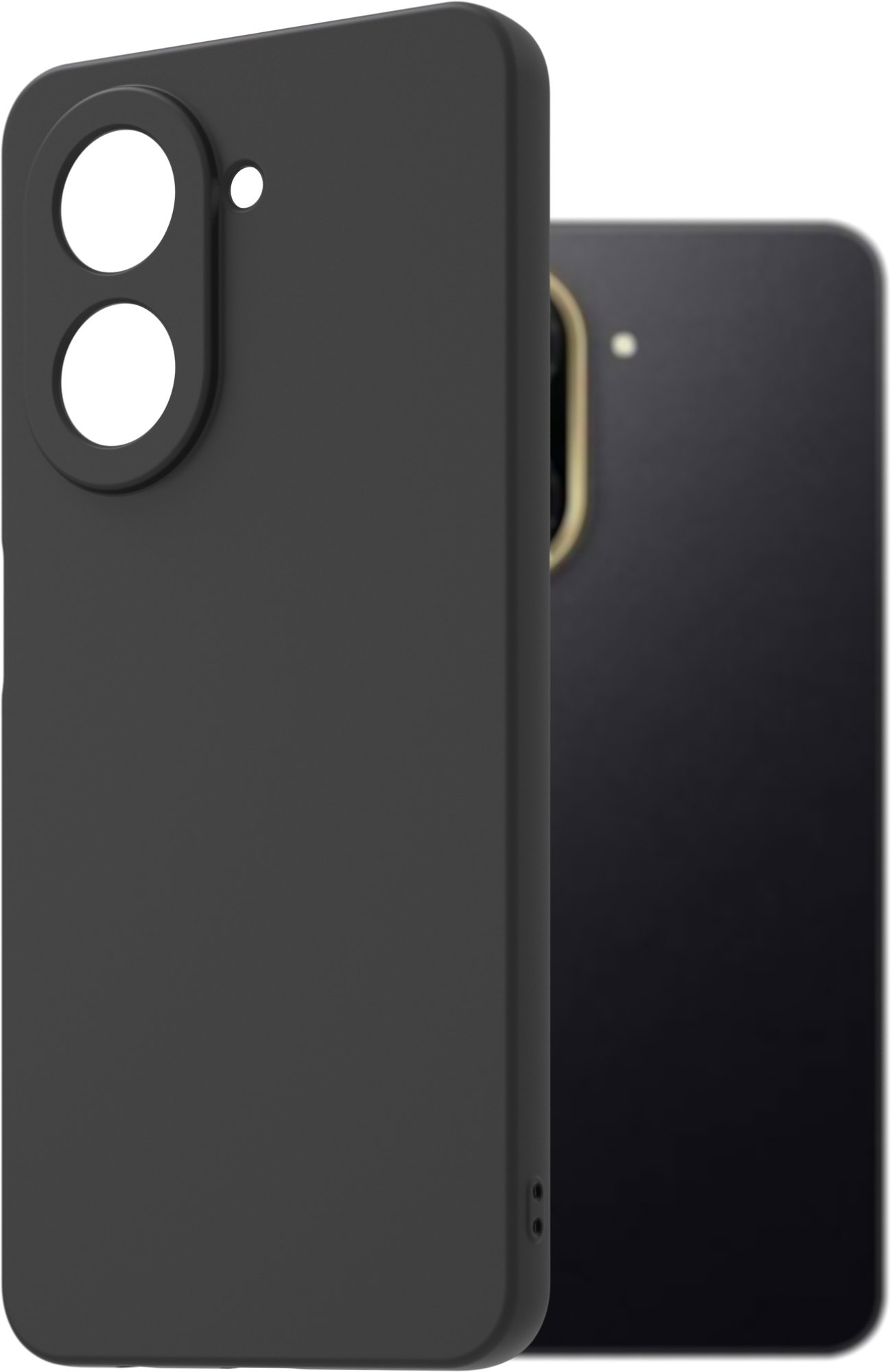 AlzaGuard Matte TPU Case Xiaomi Redmi A5 fekete tok