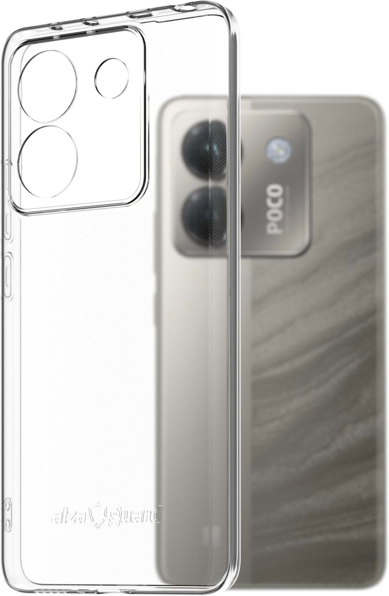 AlzaGuard Crystal Clear TPU POCO M7 Pro tok