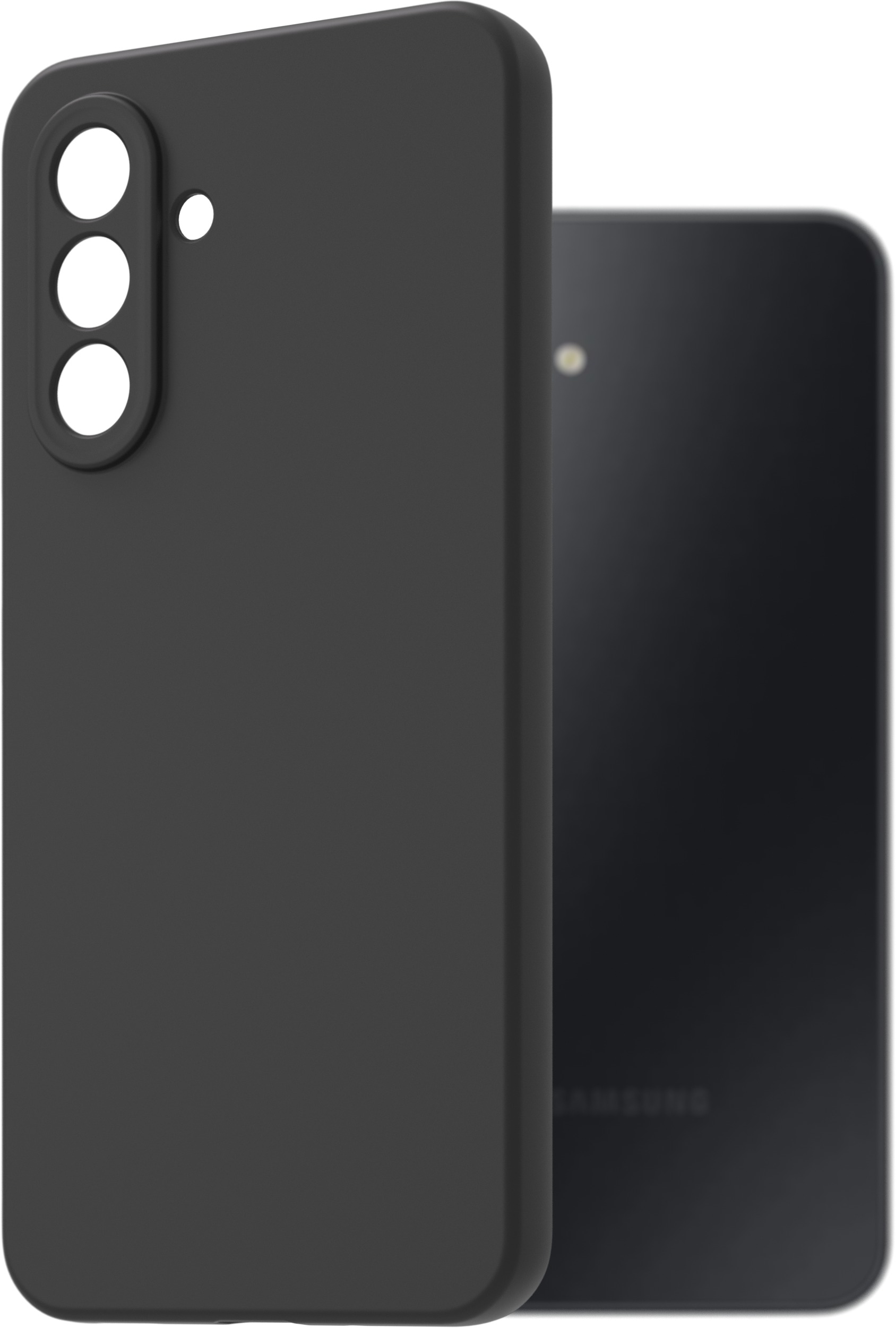 AlzaGuard Matte TPU Case Samsung Galaxy A17 fekete tok
