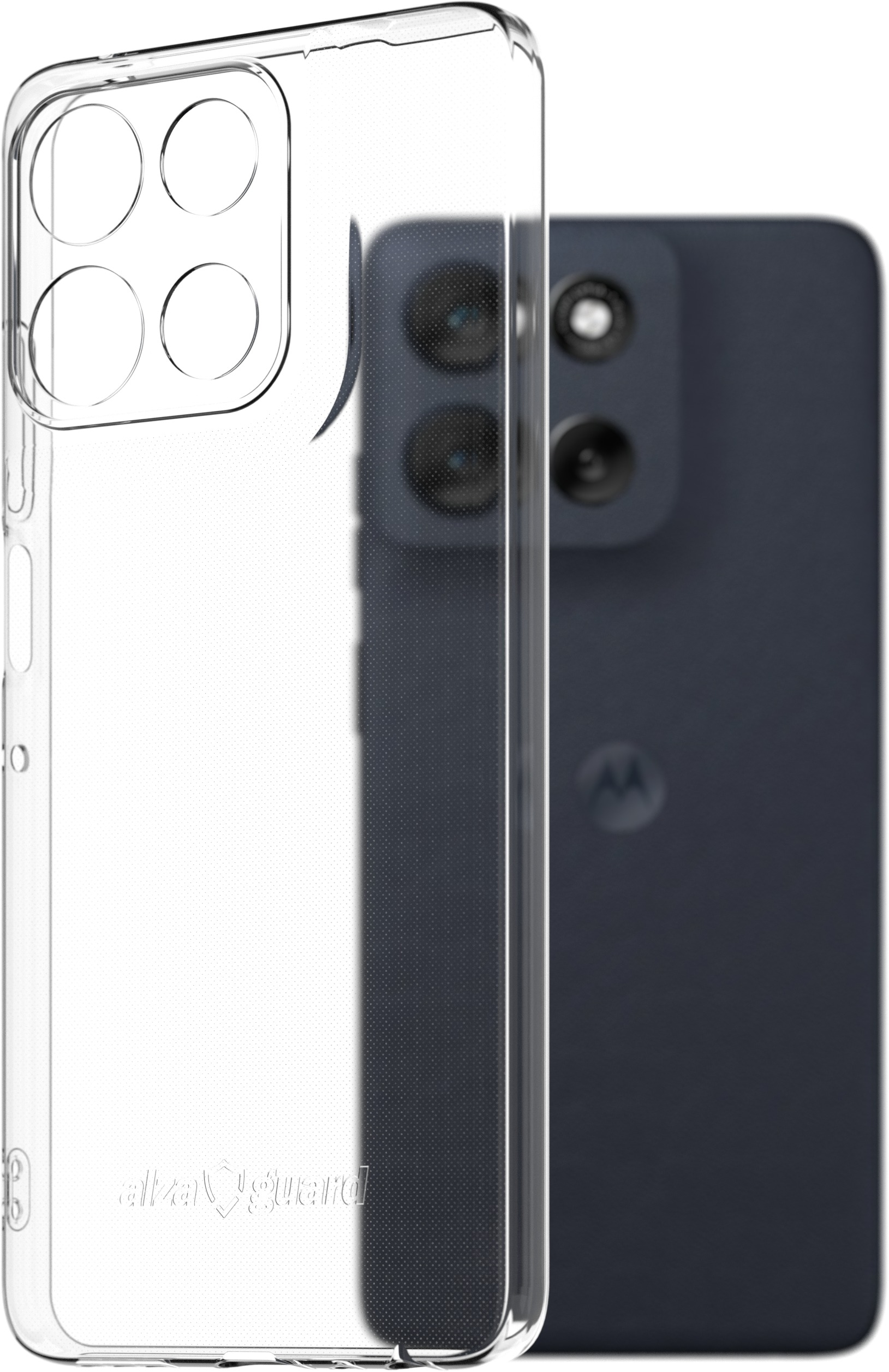 AlzaGuard Crystal Clear TPU Case, Motorola Moto G56 5G készülékhez