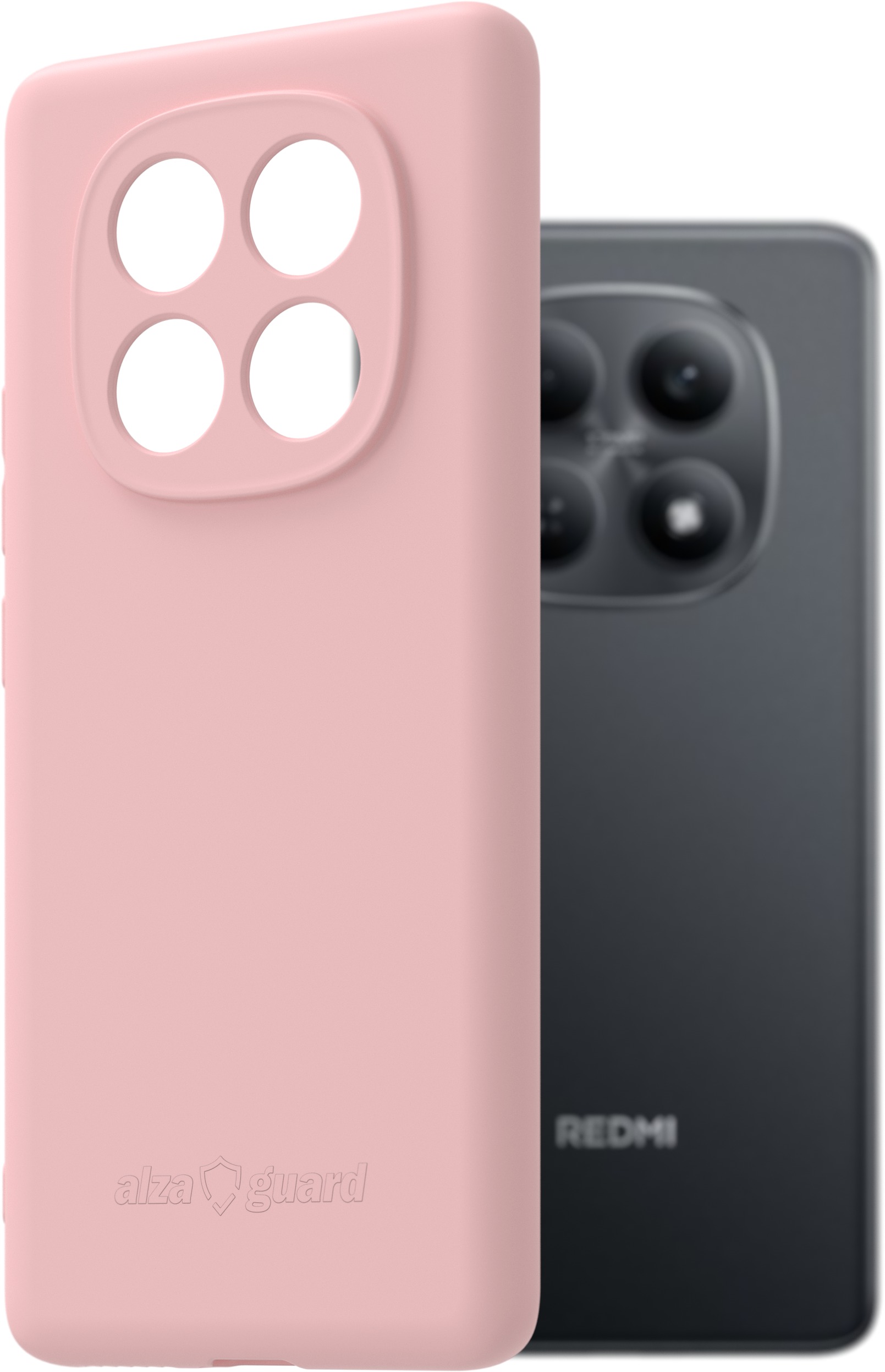 AlzaGuard Matte TPU Case Xiaomi Redmi Note 15 4G rózsaszín tok