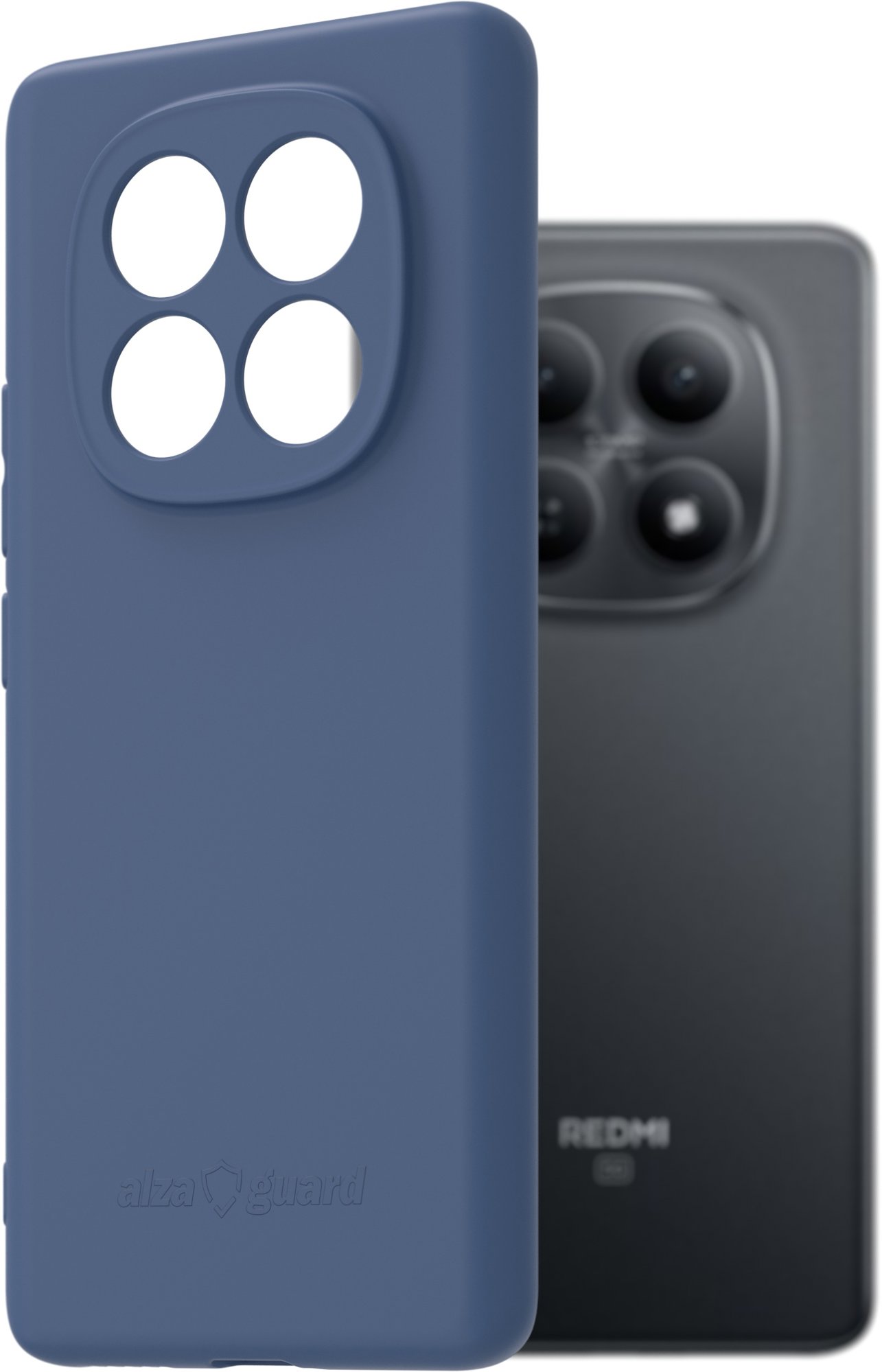 AlzaGuard Matte TPU Case Xiaomi Redmi Note 15 5G kék tok