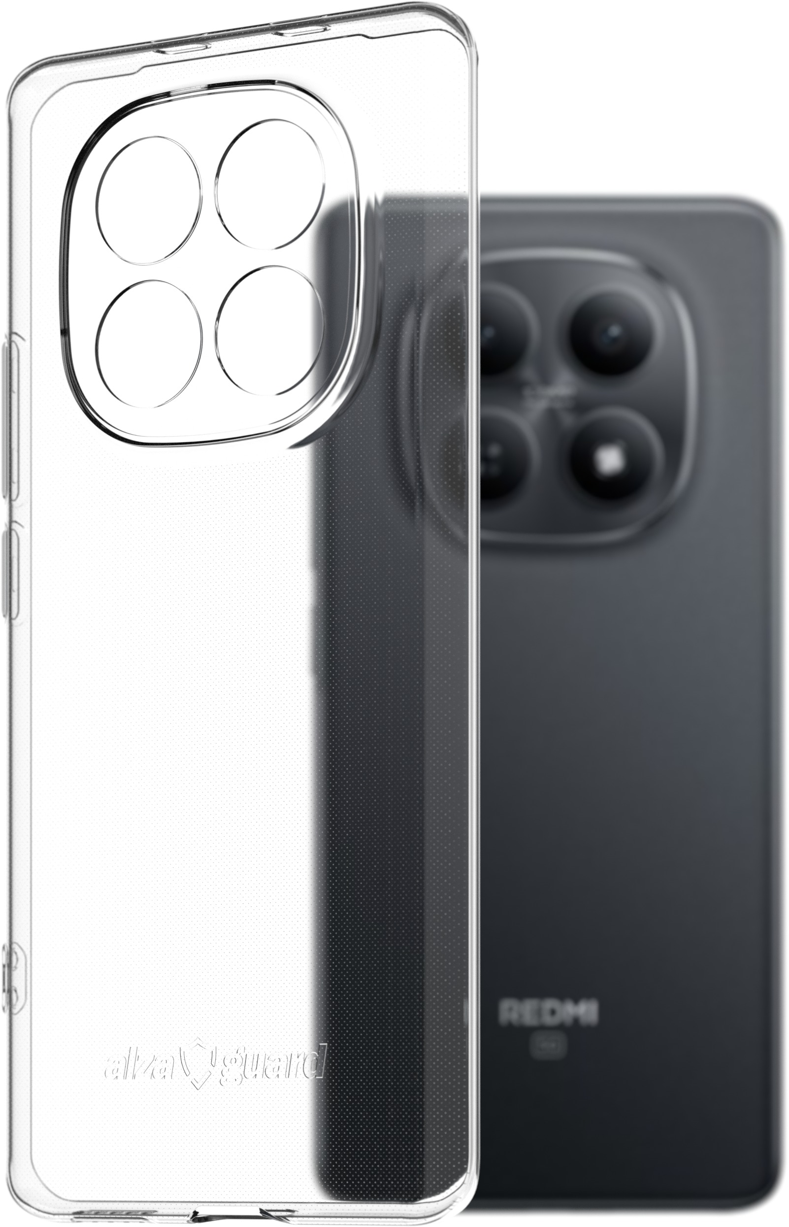 AlzaGuard Crystal Clear TPU Case Xiaomi Redmi Note 15 5G tok