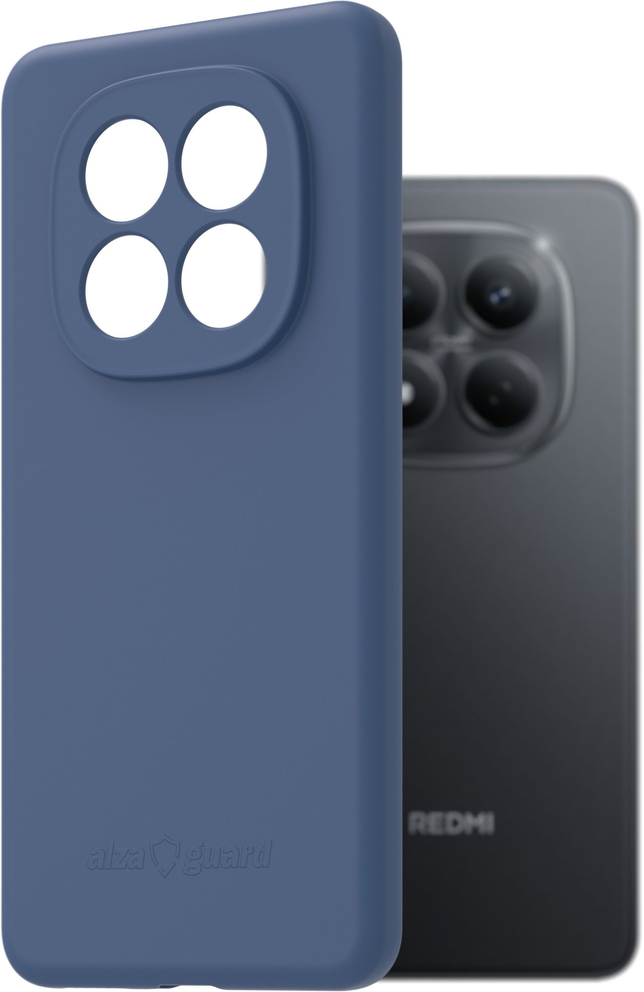 AlzaGuard Matte TPU Case Xiaomi Redmi Note 15 Pro 4G kék tok