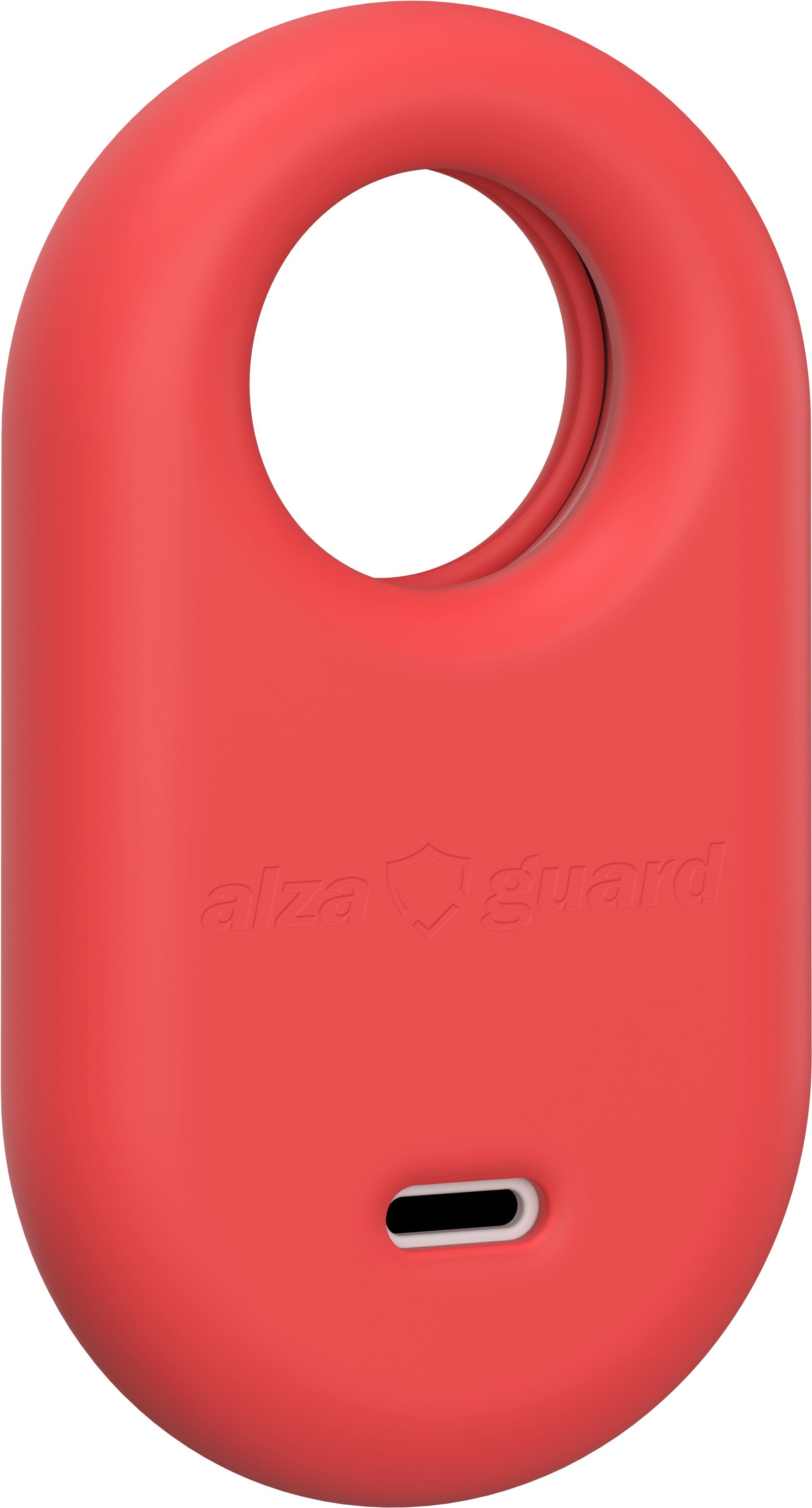 AlzaGuard Silicone Keychain Samsung SmartTag 2 - piros