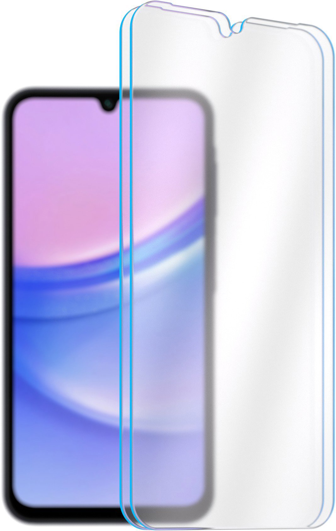 AlzaGuard Case Friendly Glass Samsung Galaxy A15 2.5D üvegfólia