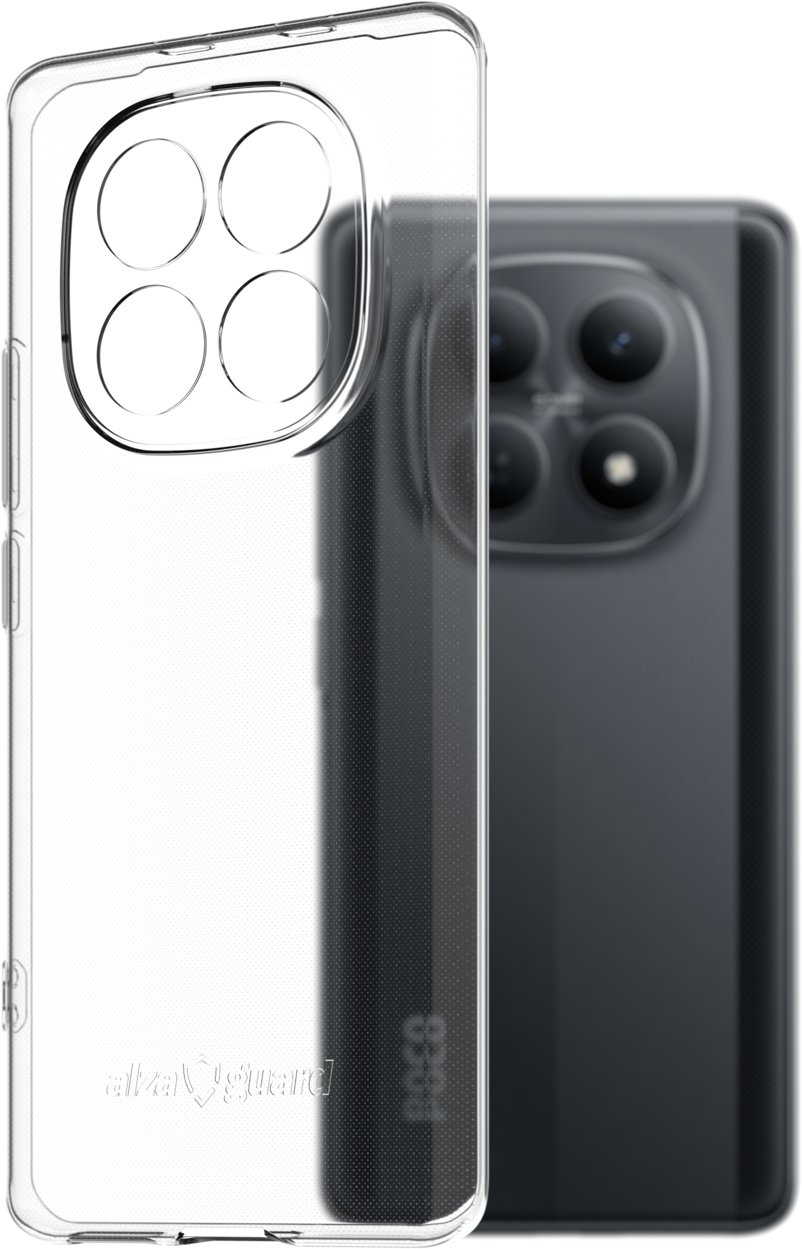 AlzaGuard Crystal Clear TPU Case POCO M8 5G tok