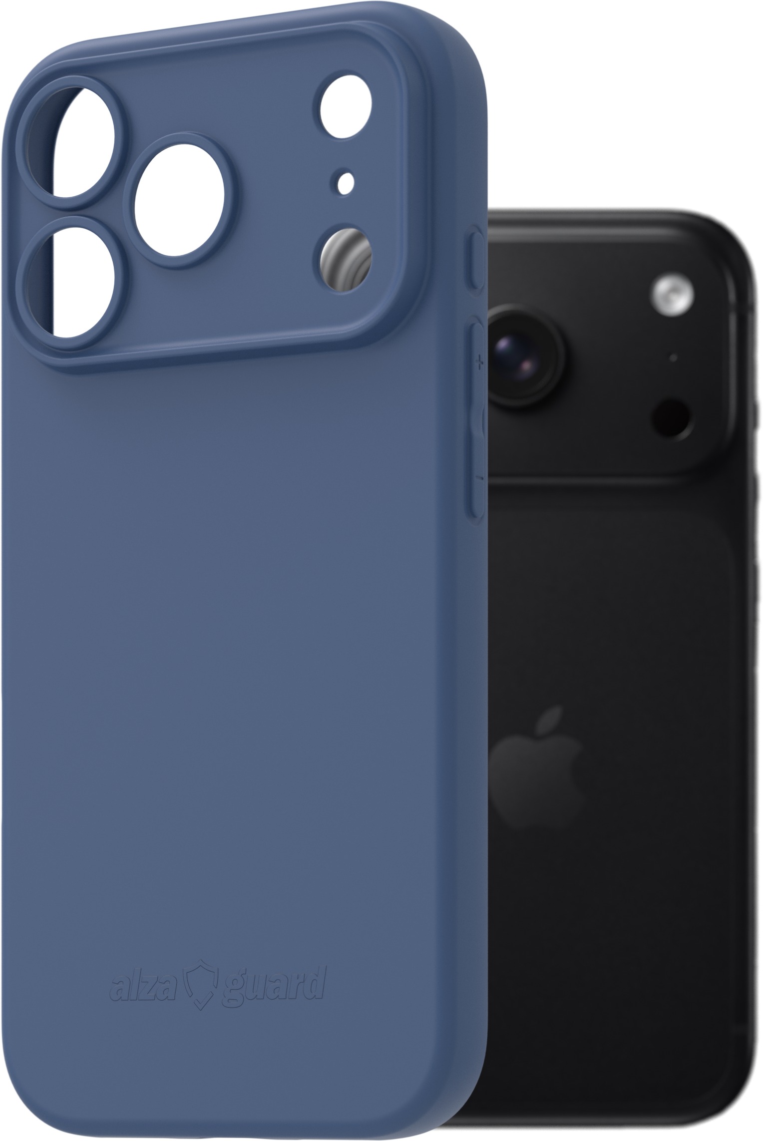 AlzaGuard Matte TPU iPhone 18 Pro kék tok