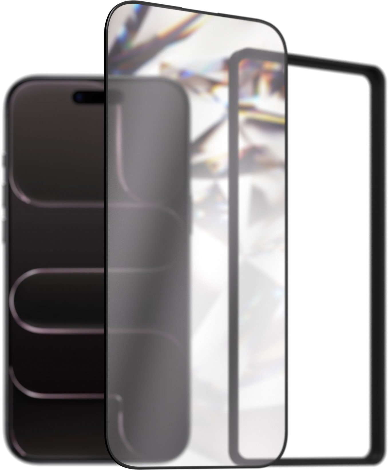 Alzaguard DiamondShield Glass iPhone Air 3D üvegfólia + applikátor