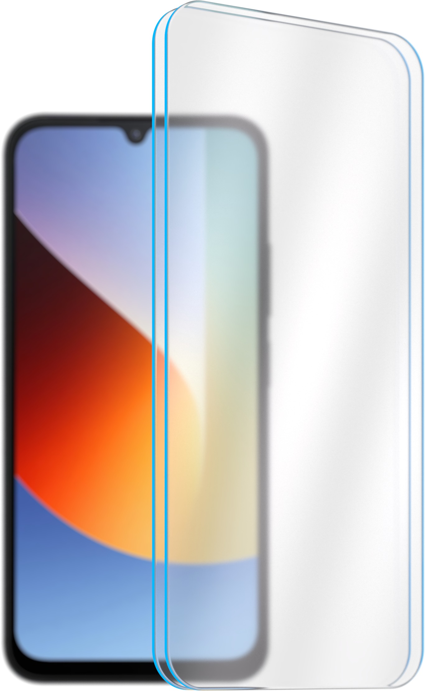 AlzaGuard Case Friendly Glass Glass Xiaomi Redmi A7 Pro 2.5D üvegfólia - tokbarát