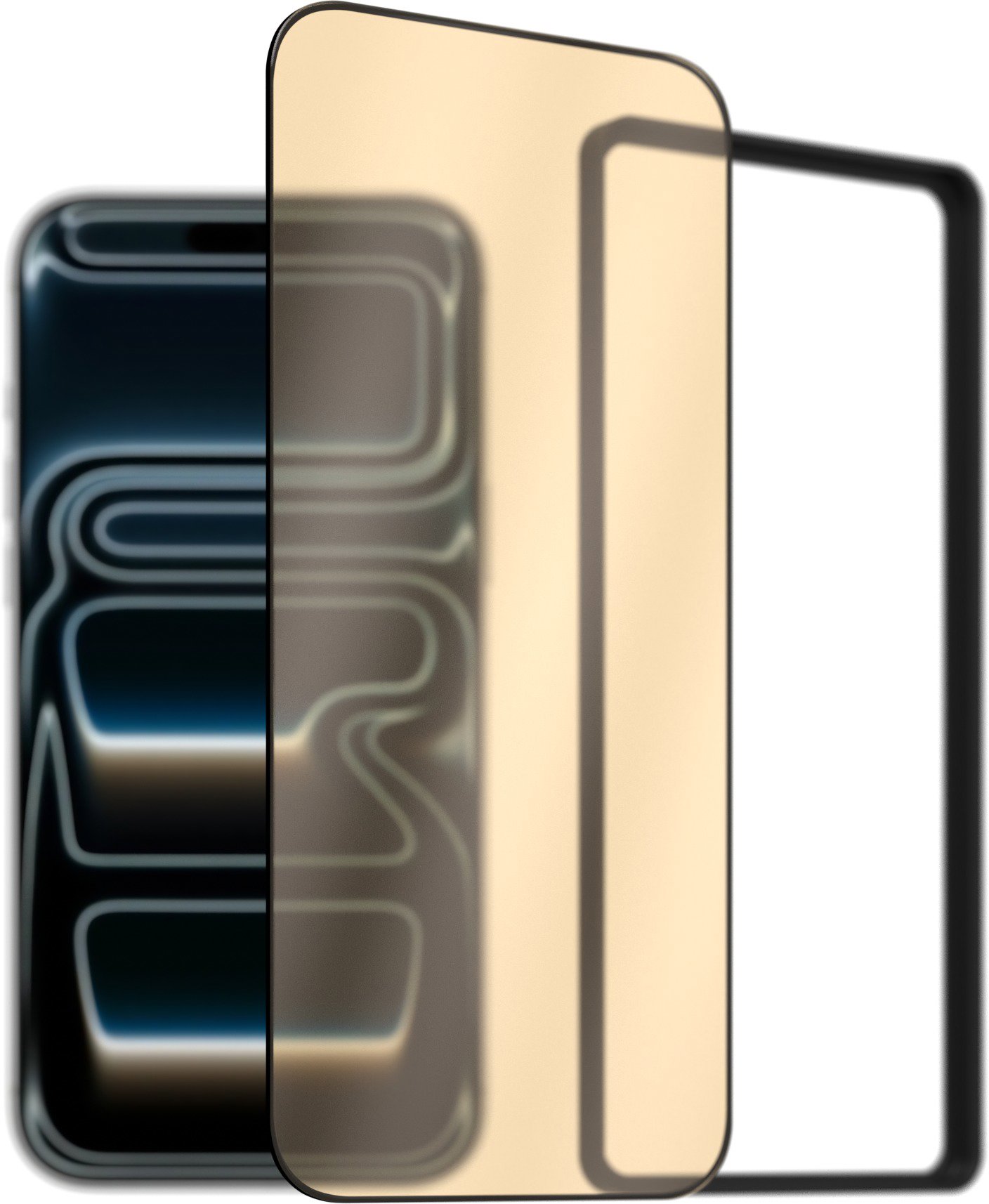 Alzaguard Quantum Eye Care Glass Protector iPhone 17 Pro Max 2.5D üvegfólia + applikátor
