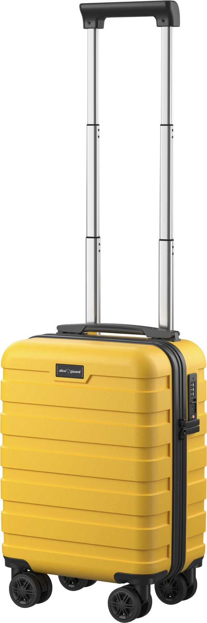 AlzaGuard Traveler Suitcase XS, sárga