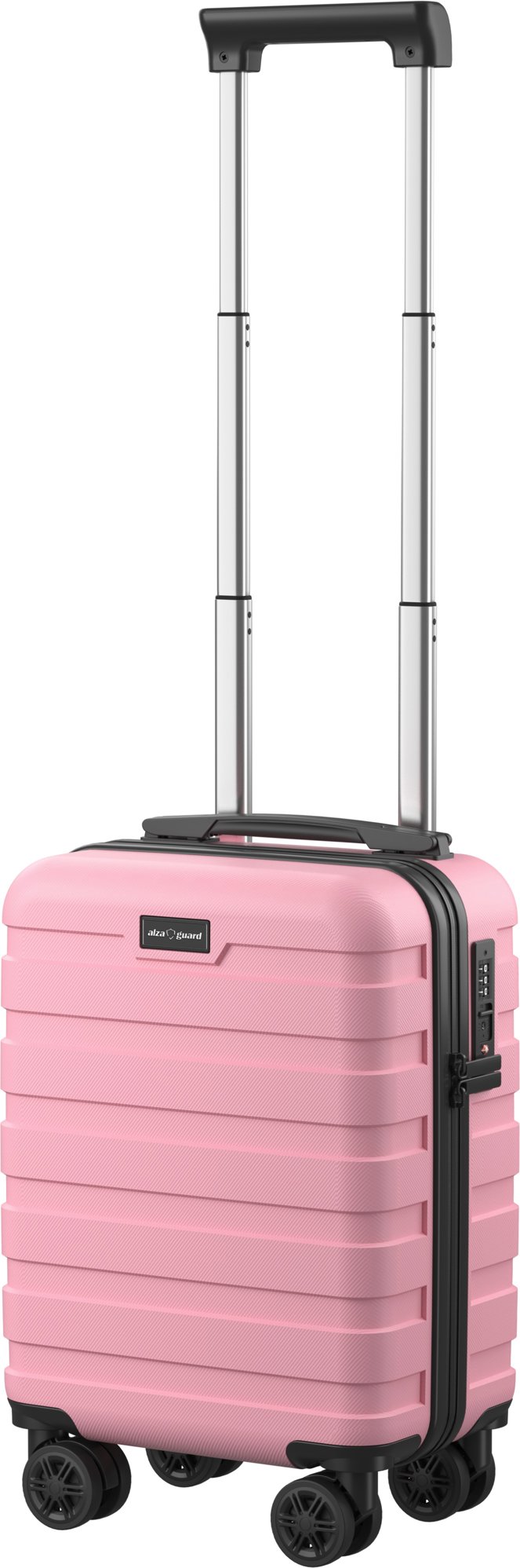 AlzaGuard Traveler Suitcase XS, rózsaszín
