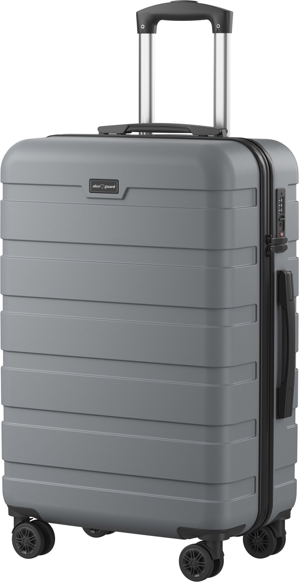 AlzaGuard Traveler Suitcase M, szürke