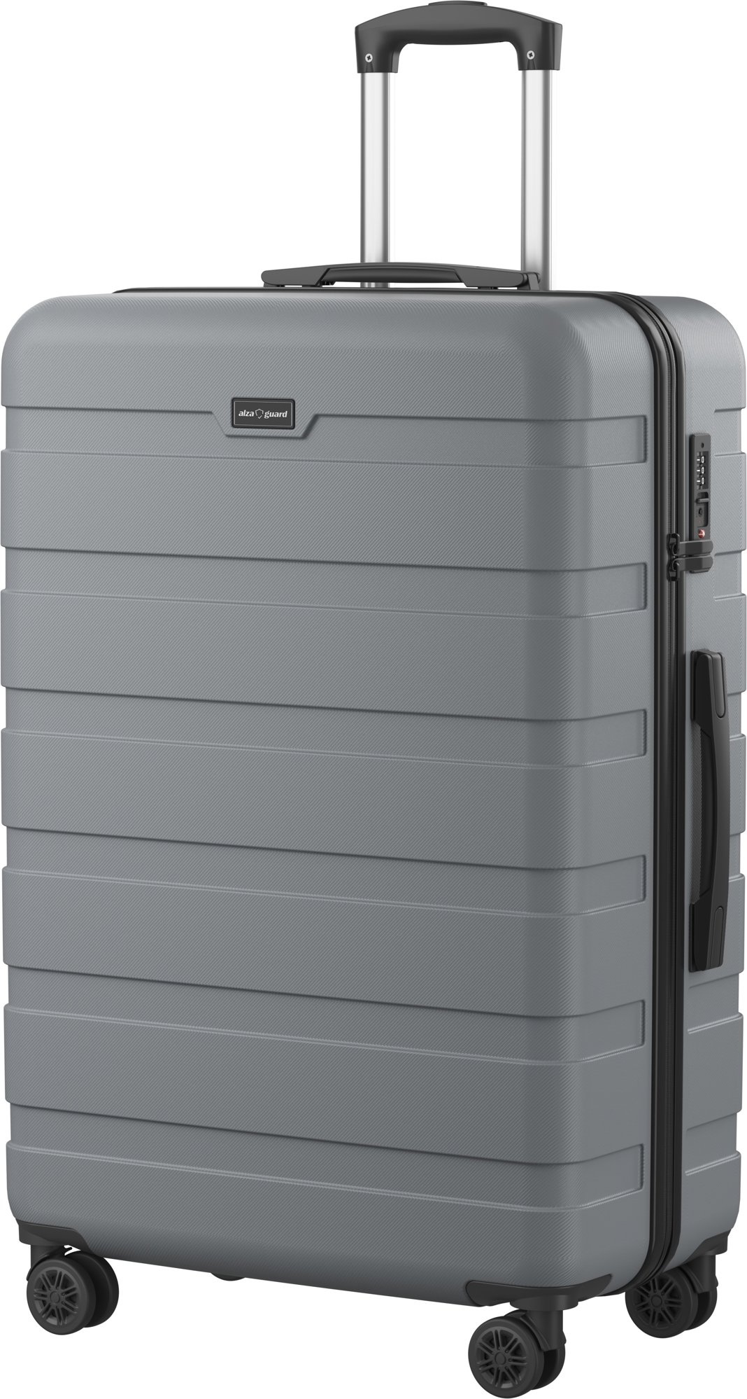 AlzaGuard Traveler Suitcase L, szürke