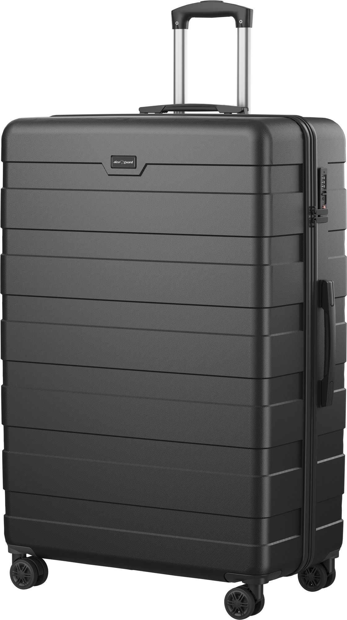 AlzaGuard Traveler Suitcase, XL-es méret, fekete