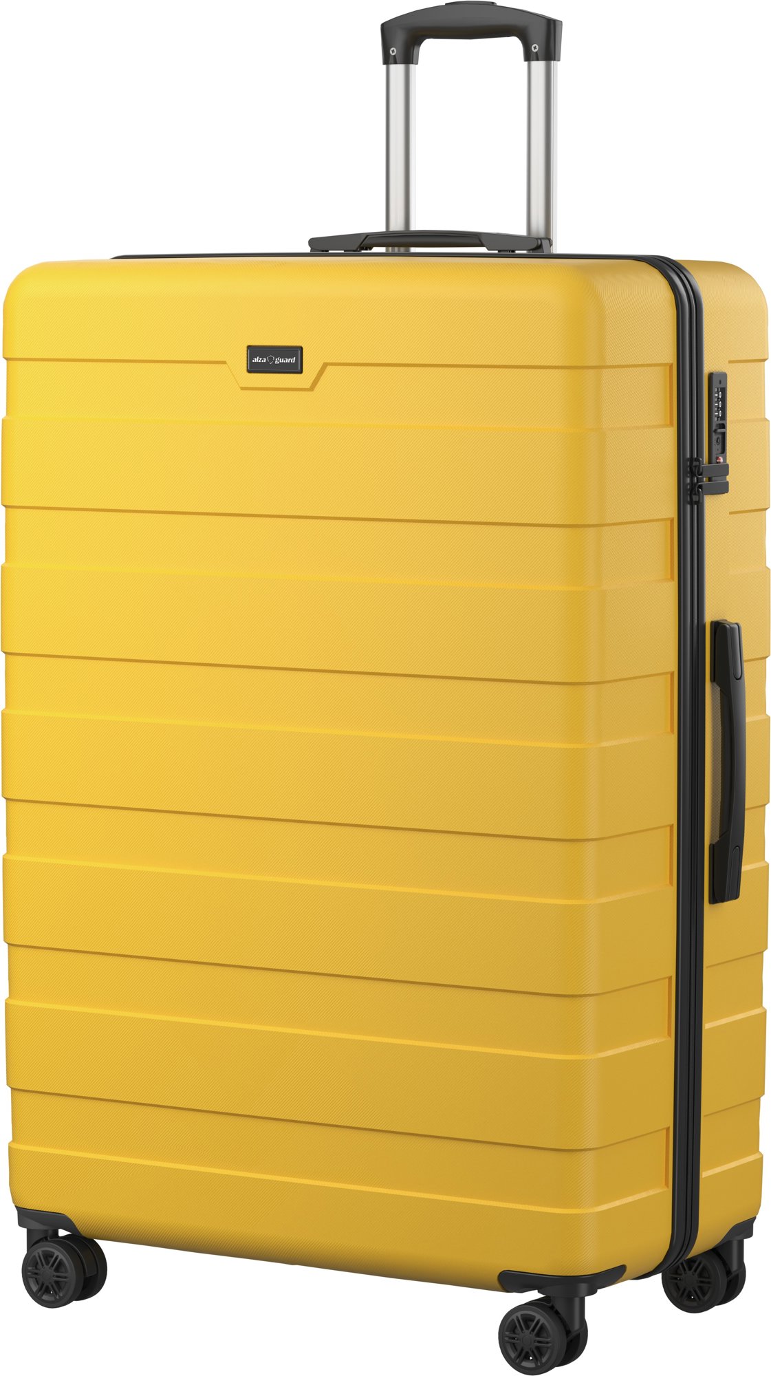 AlzaGuard Traveler Suitcase XL, sárga