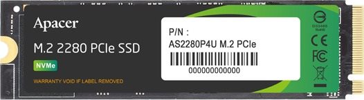 APACER AS2280P4U 256GB NVMe